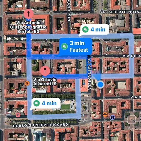Apartmán Torino, Centro Cloud 9 + Parking Turín
